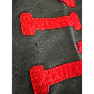 Abercrombie & Fitch Y2K Navy Blue Red Spellout Wide Leg Sweatpants XS thumbnail 5