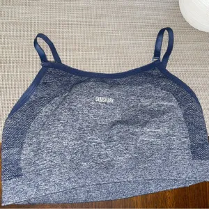 womans size small blue gymshark sports bra thumbnail 1