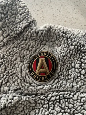 Atlanta United Boxercraft Sherpa Pullover Quarter-Zip thumbnail 2