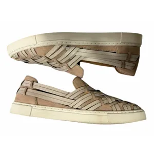 Frye Ivy Huarache Shoes Leather Slip On Sneaker Woven‎ Flats Women's Size 9M thumbnail 7