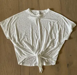Lululemon Tie Front Crop Shirt thumbnail 1