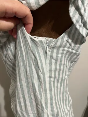 Lulus Seaside Skipper Blue Striped Off-the-Shoulder Mini Dress thumbnail 8