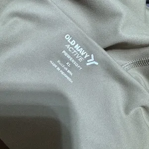 OLD NAVY Active Dress XL Power Soft Built in Bra & shorts Olive Green athletic thumbnail 5