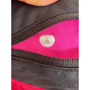 Lululemon pink & black shorts size‎ 4. thumbnail 4