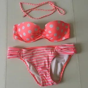 Victoria's Secret Bright Coral Bikini thumbnail 1
