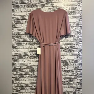 Show Me Your MuMu Mauve Maxi Dress thumbnail 4