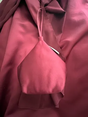 David’s Bridal Burgundy Dress thumbnail 9