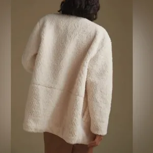 7 For All Mankind Ivory Sherpa
Boucle Jacket thumbnail 11
