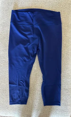 Royal Blue Lululemon Capris  thumbnail 1