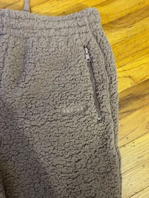 SKIMS Teddy Track Pants in Tigers Eye thumbnail 2