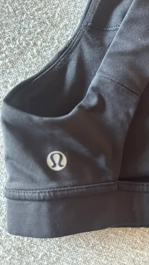 Lululemon Black Sports Bra thumbnail 3