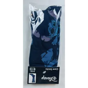 New Lilo & Stitch II Crew Socks Women's Size 6-12 & 9-13 Novelty Disney Movie thumbnail 9