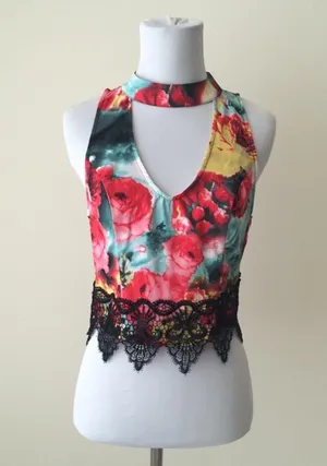 Space Crop Top thumbnail 1