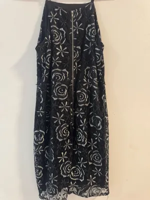 Francesca's Dress Black Lace thumbnail 3