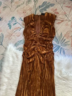 VICI Jensine Plunging Neckline Velvet Maxi Dress thumbnail 7