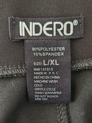 Indero Black Flare Pants NWT Size Large/XL thumbnail 9