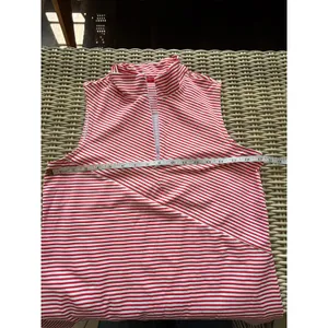 Tommy Bahama Aubrey IslandZone Zip Neck Shirt Small Golf Polo athleisure thumbnail 7