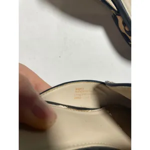 Cole Haan Piper Mule Women 6B Tan Leopard Calf Hair Pointed Toe Flat W08933 thumbnail 6