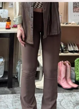 Tiger Mist Brown Trouser Pants thumbnail 2