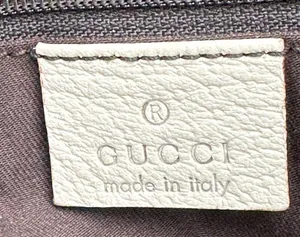 Gucci Beige/Cream GG Canvas And Leather Abbey D-Ring Tote thumbnail 7
