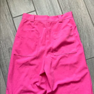 SHEIN Pink Wide-Leg Pants thumbnail 5
