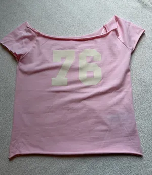 Edikted Off-The-Shoulder Top Pink thumbnail 1