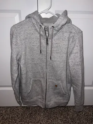 Hooded zip up carhartt jacket thumbnail 1