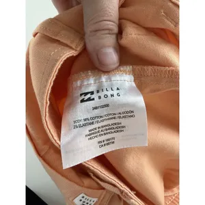 Billabong Side Kick High Waisted Wide Leg Pants Sunset Orange Womens 26 NWT Boho thumbnail 8