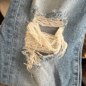Madewell‎ The Perfect Vintage Jean Distressed Light Wash 25 thumbnail 5