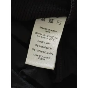Popilush NWT Shapewear Modal Sculpting Mini Tank Dress Medium Black Ribbed Knit thumbnail 9