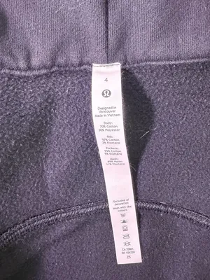lululemon athletica Black Hooded Zip Bomber Jacket thumbnail 11