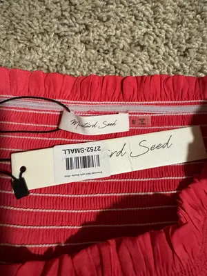 Mustard Seed pink boutique skirt thumbnail 3
