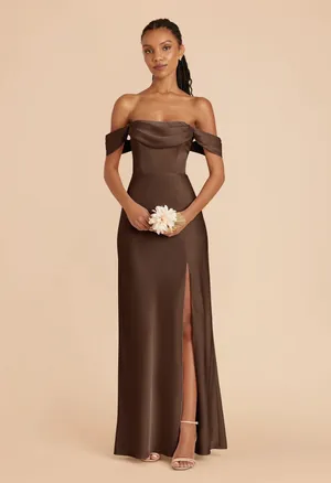 Birdy Grey Chocolate Brown Mia Dress thumbnail 2