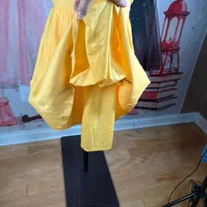 J. Crew Yellow Sleeveless Tiered Sundress 4 thumbnail 7