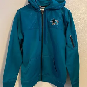Women’s Sharks zip up hoodie thumbnail 1