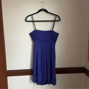 Laundry By Shelli Segal Vibrant Purple Strapless‎ Mini Dress thumbnail 2