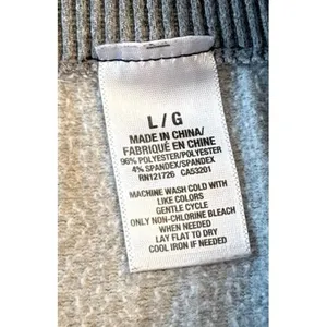 Aeropostale Women's Light Gray Textured Knit Leggings Size Large thumbnail 6