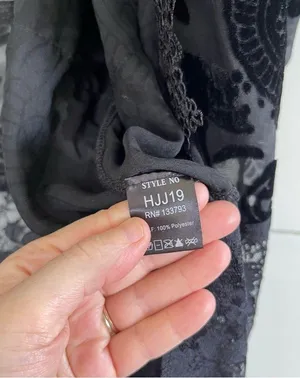 Pol Black Lace Boho Open Cardigan thumbnail 5