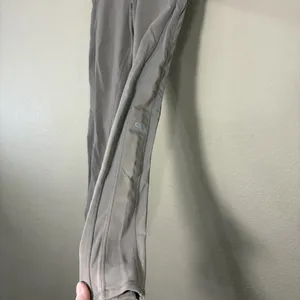 Alo Yoga 7/8 High-Waist Airbrush Legging - Taupe- Sz S Double Mesh Side Outdoor thumbnail 4