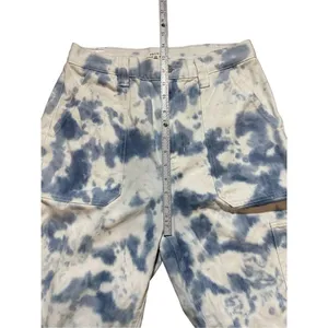 Pacsun womens blue white‎ tie dye high rise mom jeans sz 30 thumbnail 5