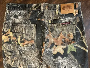Vintage Diamond Cut Jeans Men’s Mossy Oak Camouflage Size 36x30 thumbnail 10