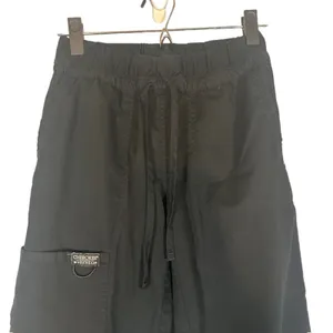 Cherokee Black Professional Drawstring Waist Casual Scrub Pants Women Sz XS thumbnail 4
