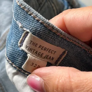 Madewell The Perfect Vintage‎ Jean Light Wash Raw Hem Denim NB068 Womens 32P thumbnail 4
