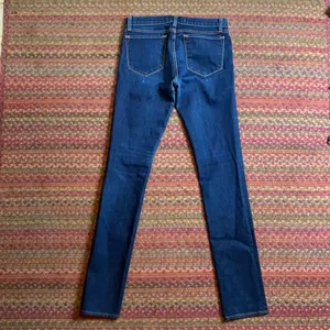 J Brand Dark Wash Low Rise Pencil Leg Skinny Jeans thumbnail 4