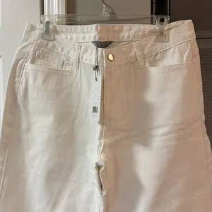 $115 NWT LICHI HIGH RISE WESTERN FLARE JEANS, white 28 thumbnail 6