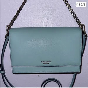 Kate Spade Light Blue Crossbody Purse thumbnail 2
