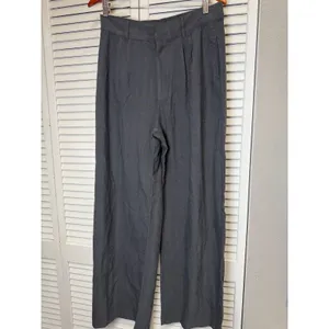 Abercrombie & Fitch The Sloane Wide Leg Tailored Pant Size Medium thumbnail 3