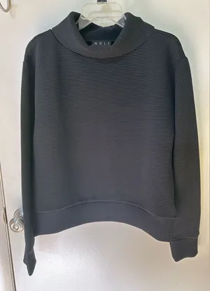 Noli Black Women's Cowl Neck Sweater thumbnail 1