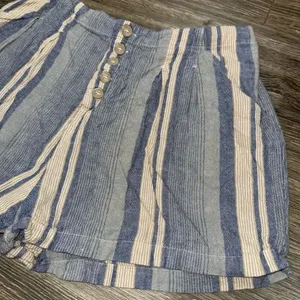 Indigo Rein Striped Short Color Blue Size Medium thumbnail 2