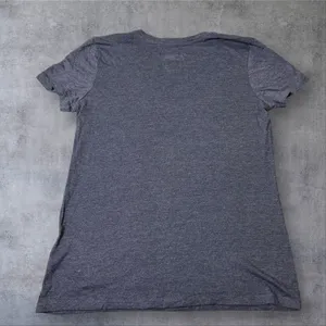 NDenver Broncos NFL Team Apparel V Neck T‎ Shirt Womens M Gray Short Sleeve thumbnail 2